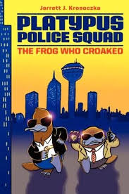 link to book trailer for Platypus Police Squad